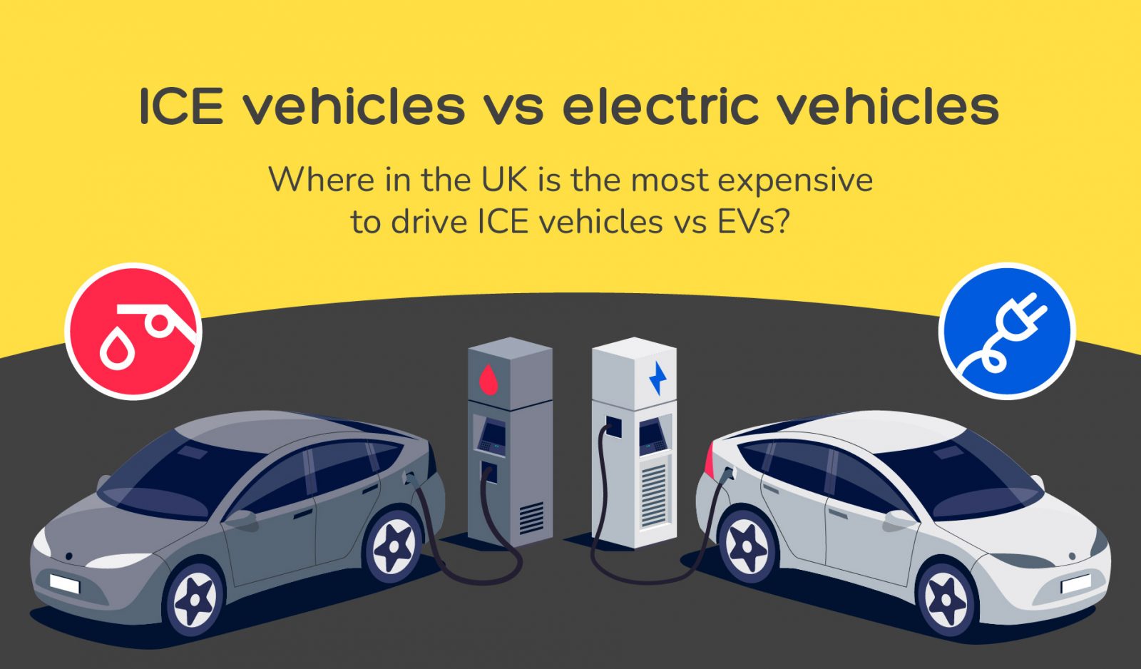 ICE vehicles vs electric vehicles